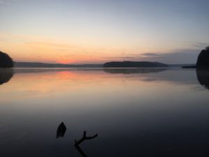 Stechlinsee am Abend