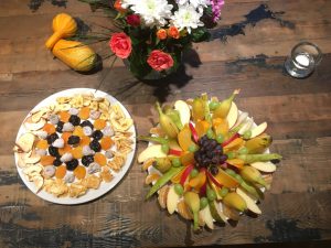 Frühstücksnack aus frischen Früchten beim YogaRetreat im Yogahaus am Stechlinsee